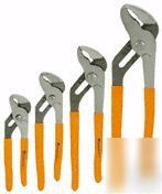 4 pc. high-viz groove joint plier set/ super price sale