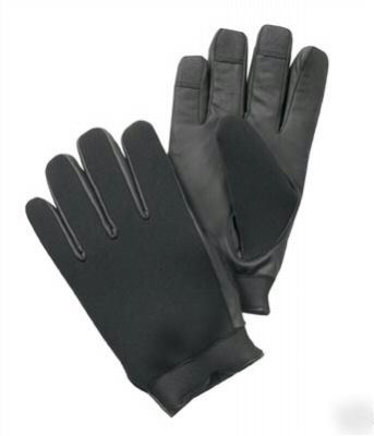 Black thinsulate neoprene cold weather gloves x-large