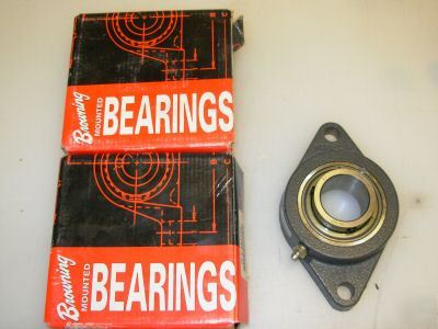 Emerson browning raised flange bearings VF2S-123 1 7/16