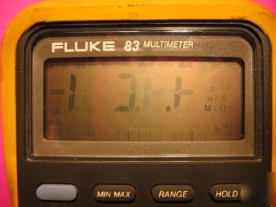 Fluke 83 85 repair kit faded lcd display digits 