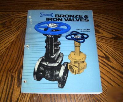 Nib 1981 co bronze & iron valves catalog