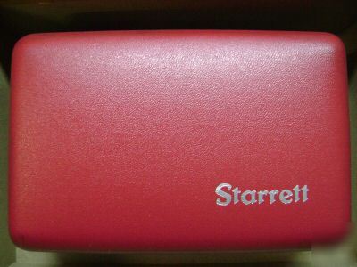 Starrett #644 dial depth mic/guage set 0-3 