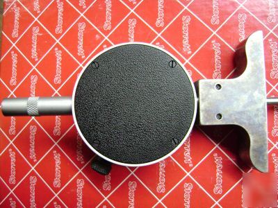 Starrett #644 dial depth mic/guage set 0-3 