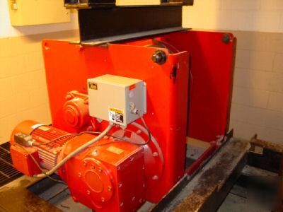 Thern 4WS20M26 heavy duty worm/spurgear electric winch