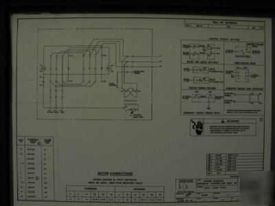 Thern 4WS20M26 heavy duty worm/spurgear electric winch