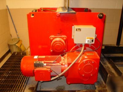 Thern 4WS20M26 heavy duty worm/spurgear electric winch