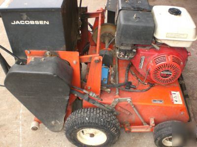 Used jacobsen aero king 1321 walk behind seeder