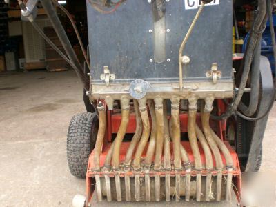 Used jacobsen aero king 1321 walk behind seeder