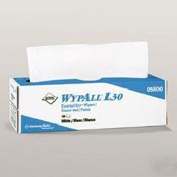 Wypall* L30 wipers white pop up box 720/cs kcc 05816