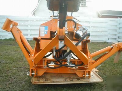 Taylor way 766 series backhoe attachment - no 