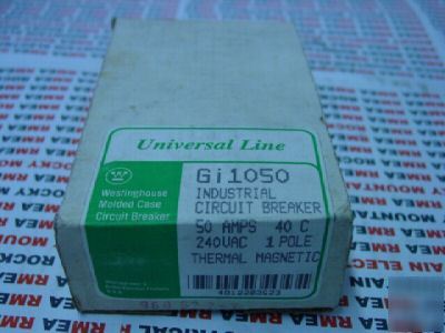 Westinghouse - GI1050 circuit breaker 50A 240VAC 1P