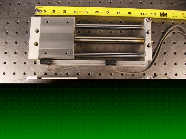 A37672 lot of (2) smc CY2L15 cylinder slide rails