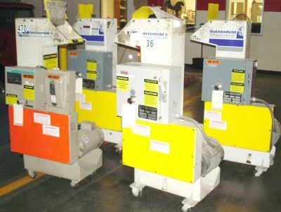 Battenfeld glouchester granulators, polymer granulators