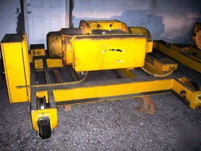 10 ton morris wheeler cranes w/tvl hoist & cat walk