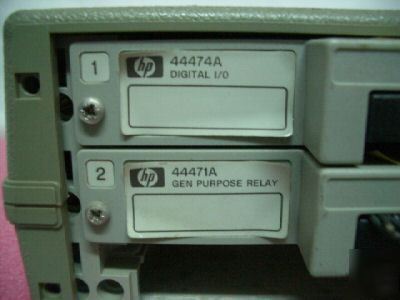 Agilent hp 3488A switch/control unit & more