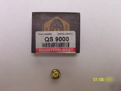 100 pc brighton-best allen brass pipe plugs 1/4-18 nptf