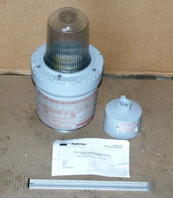 Appleton code master jr. explosion proof 100 watt bulbs