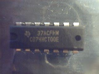 CD74HCT00E-high-speed cmos logic quad 2-input nand gate