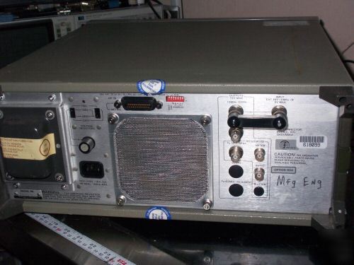 Hp 3586C rf microwave selective level meter w/ opt 004