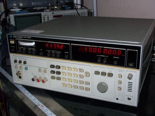 Hp 3586C rf microwave selective level meter w/ opt 004
