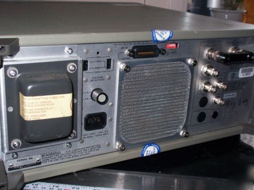Hp 3586C rf microwave selective level meter w/ opt 004