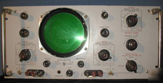 Hp oscilloscope 130 br parts and repair