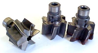 Lot of 3 hss spot facers ~ 2-3/8