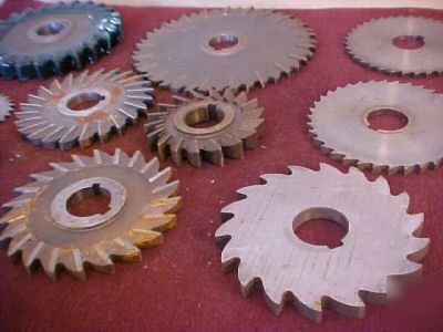 Milling machine cutters slotting saws, 7/8