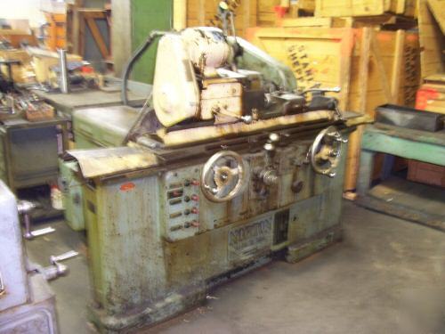 Norton 6â€ x 30â€ plain cylindrical grinder type c 
