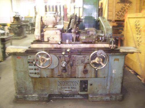 Norton 6â€ x 30â€ plain cylindrical grinder type c 