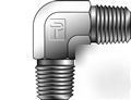 Parker 4-4 me-ss male elbow pipe fittings qty. 5