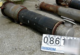 Used: roben single pass shell and tube heat exchanger,
