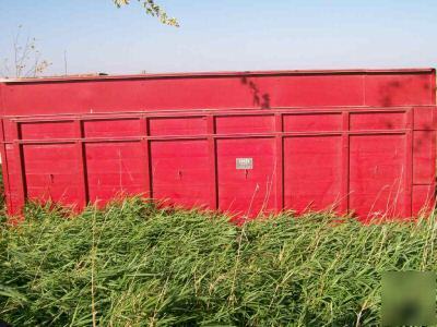 Wooden grain box ( box only)