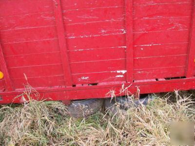 Wooden grain box ( box only)