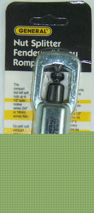 General 175 nut splitter for hard to remove rusted nuts