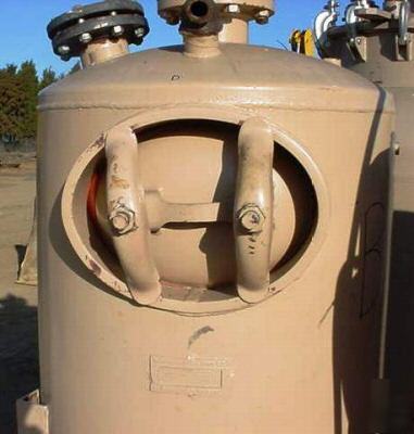 Agitated steel tank w/out motor
