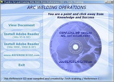 Arc welding equipment & applications training manual