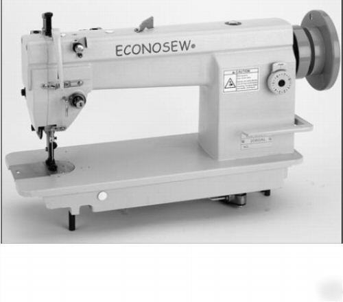 Econosew 2060AL walking foot machine with automatic lub