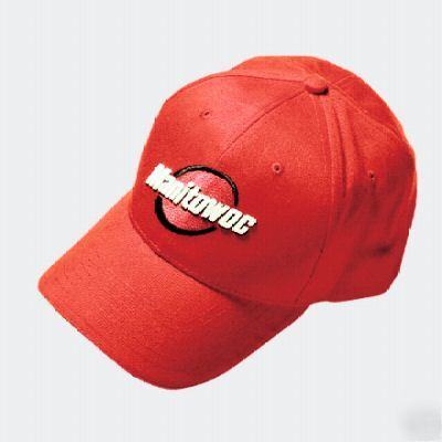 Manitowoc cranes operator engineer cotton logo cap hat 