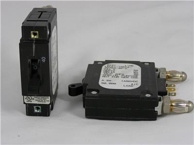 New airpax 40 amp dc breaker LELK1-1REC4-32763-40-v - 