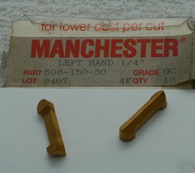 New manchester 508-150-30 grade gc left hand 1/4