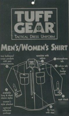 New tuffgear tactical-security uniform shirts(darknavy)