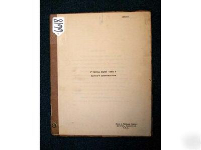 Pratt&whitney instruction book 6