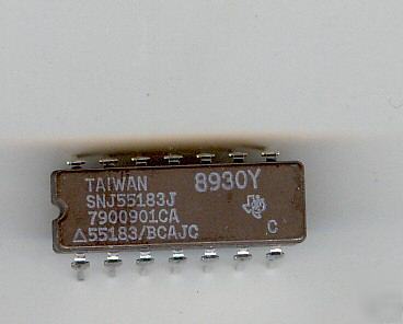 Integrated circuit ic SNJ55183J texas instrument