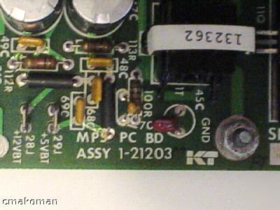 K&t extension mps assy board p/n 1-21277