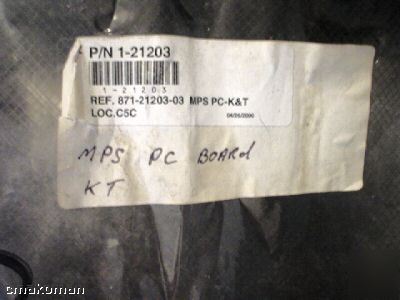 K&t extension mps assy board p/n 1-21277