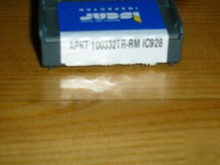 New 10 iscar inserts apkt 100332TR- rm IC928