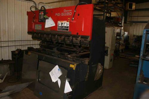 New amada rg 5020LD cnc press brake 1999