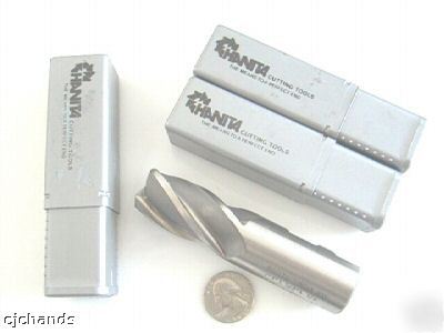 New * * hanita end mill endmill 1165 vr hss 1â€ x 4 1/8