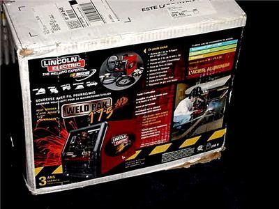 New lincoln electric weld-pak 175 hd mig welder brand 